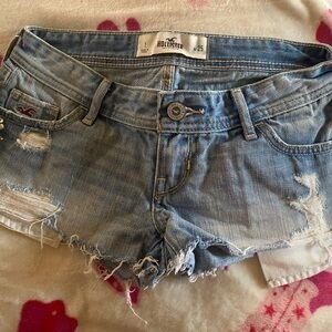 Vintage Hollister Distressed Denim Shorts
